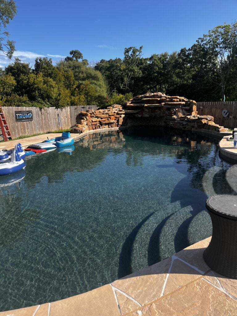 beautiful pool maintenance